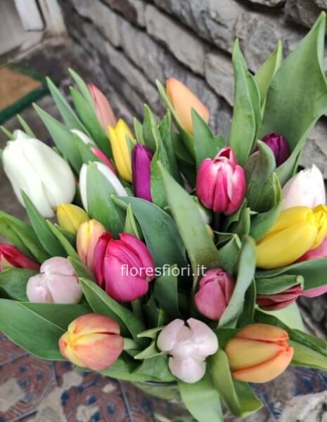 Bouquet TULIPANI COLORATI